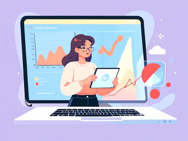 Online iş koçluğu programı, dizüstü bilgisayarda eğitim
